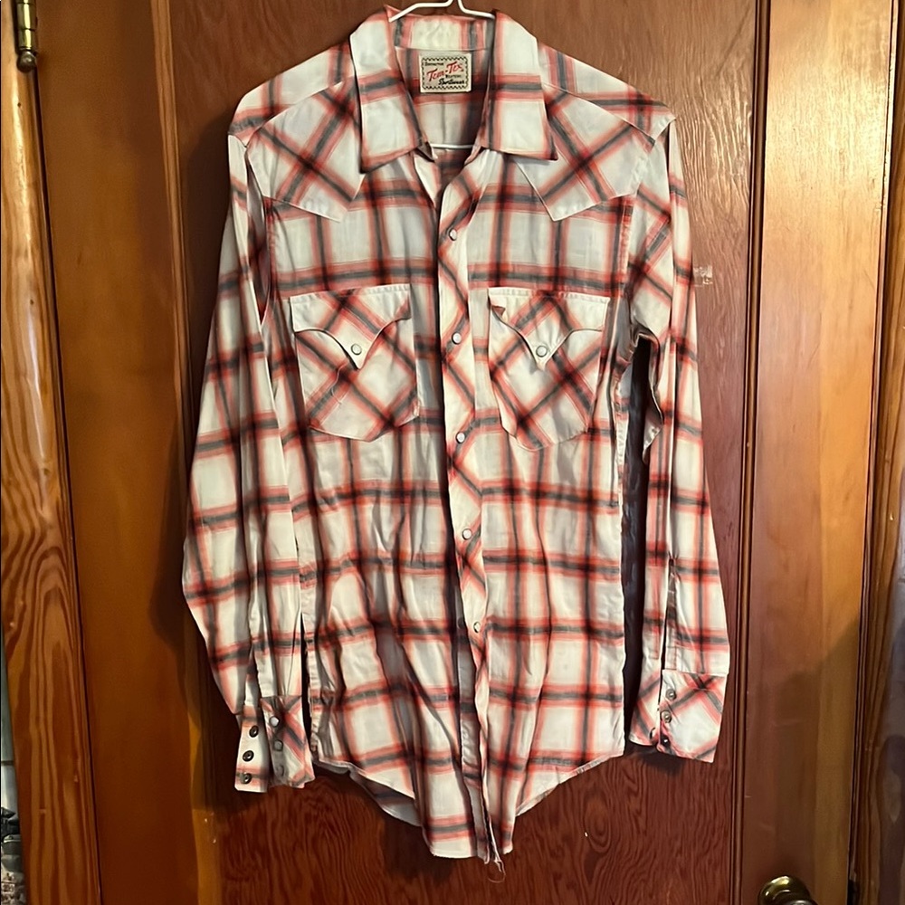 Vintage Western Pearl Snap Shirt